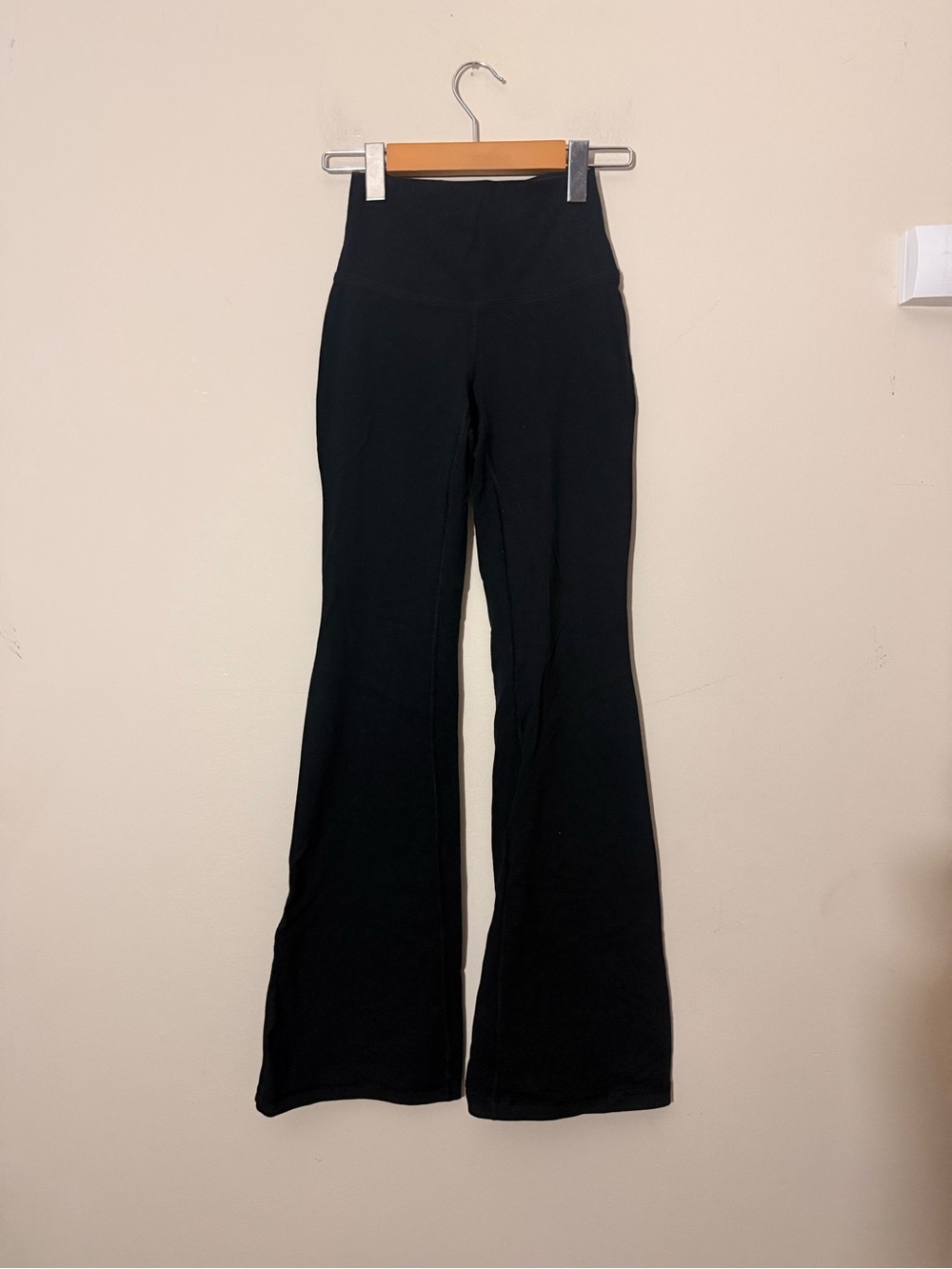 TNA Black High-Waist Flare Leggings